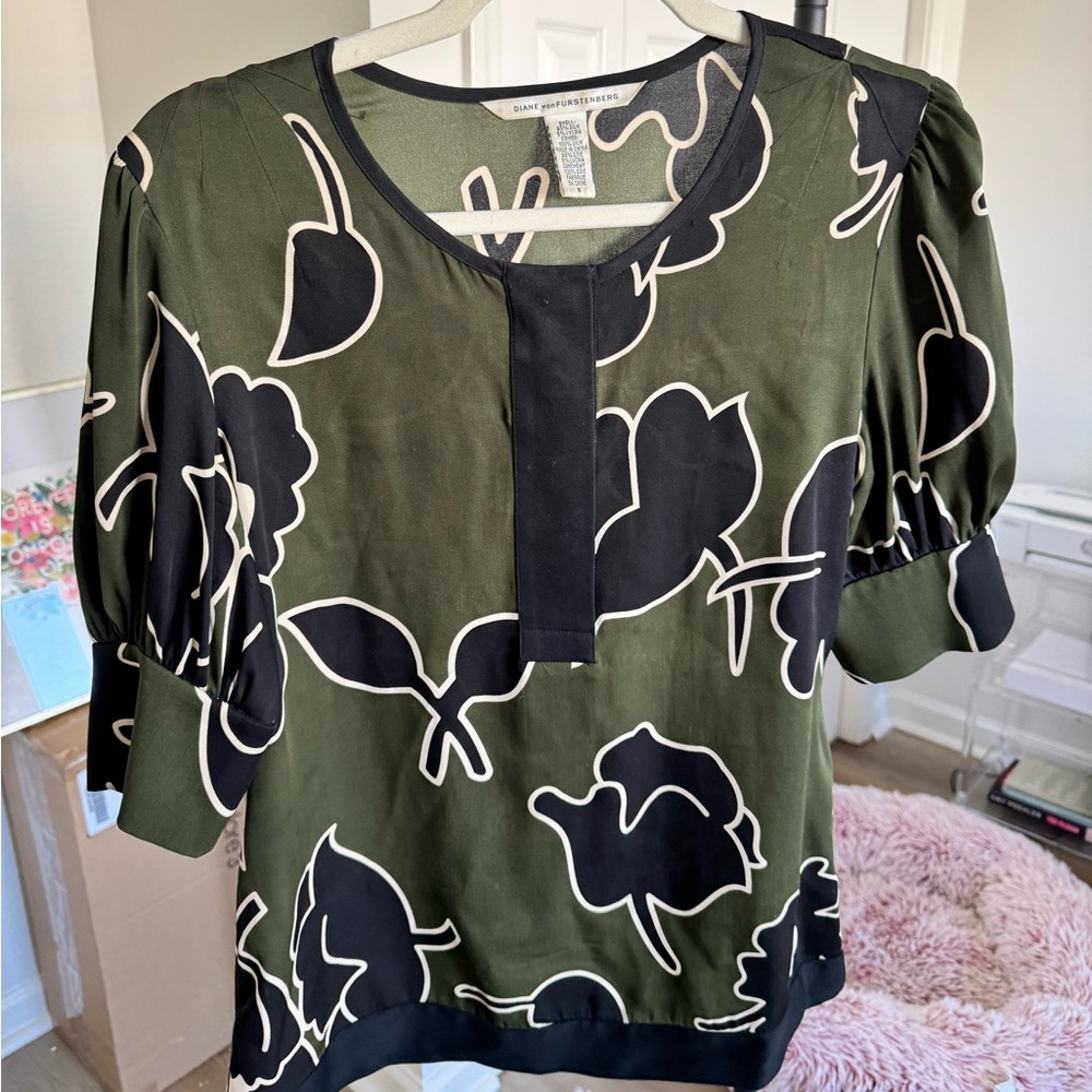 Diane Von Furstenberg Silk Blouse